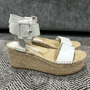 Vince Abby Leather Espadrille Sandal